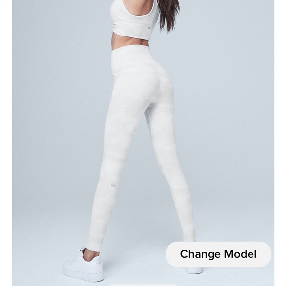 ALO YOGA HIGH WAIST CAMO - Picture 1 of 4